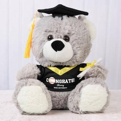Graduation Gift For Sport Son - Personalized Graduation Teddy Bear