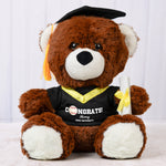 Graduation Gift For Sport Son - Personalized Graduation Teddy Bear