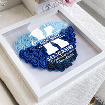 Graduation Gift For Women, Men - Personalized Flower Shadow Box