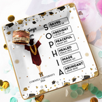 Graduation Gift - God Says You Are Bible Verses - Personalized Jewelry Dish