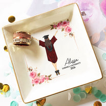 Graduation Gift Jewelry Dish - Personalized Jewelry Dish