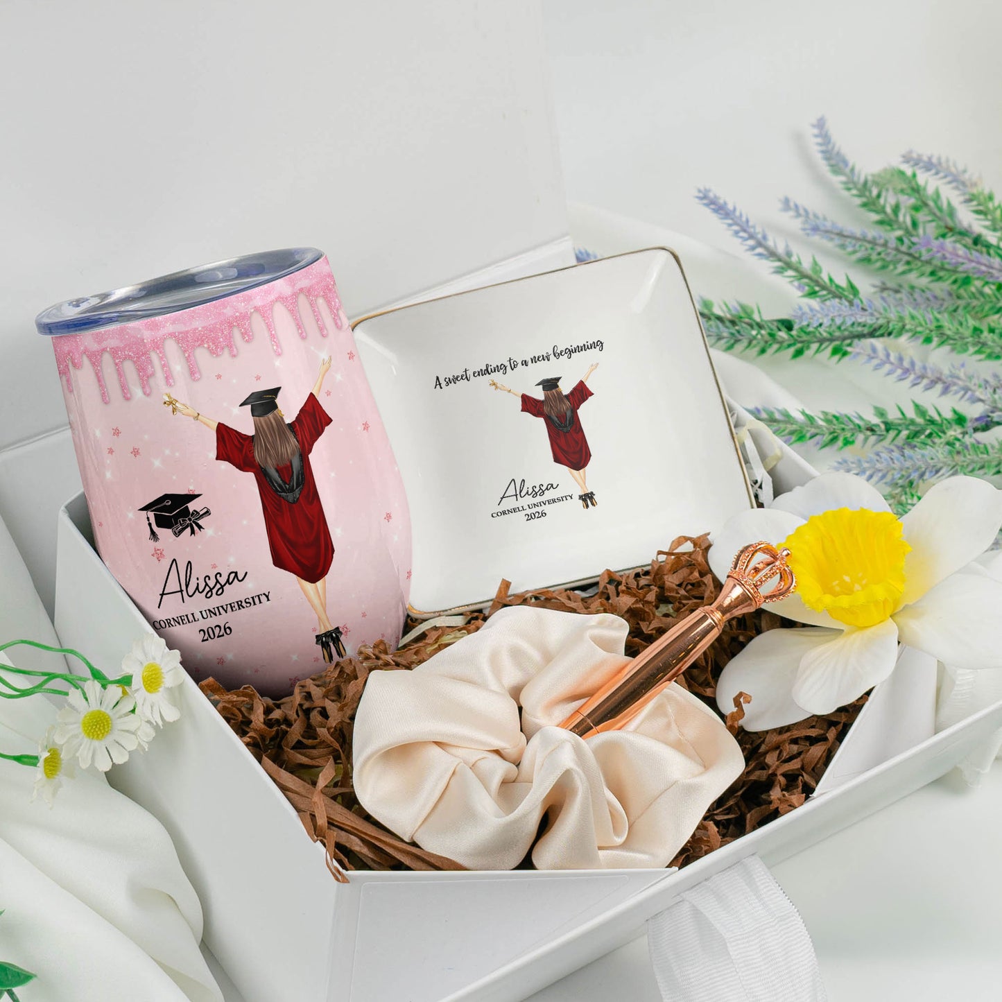 Graduation Gift Set A Sweet Ending To A New Beginning - Graduation Gift Box Set