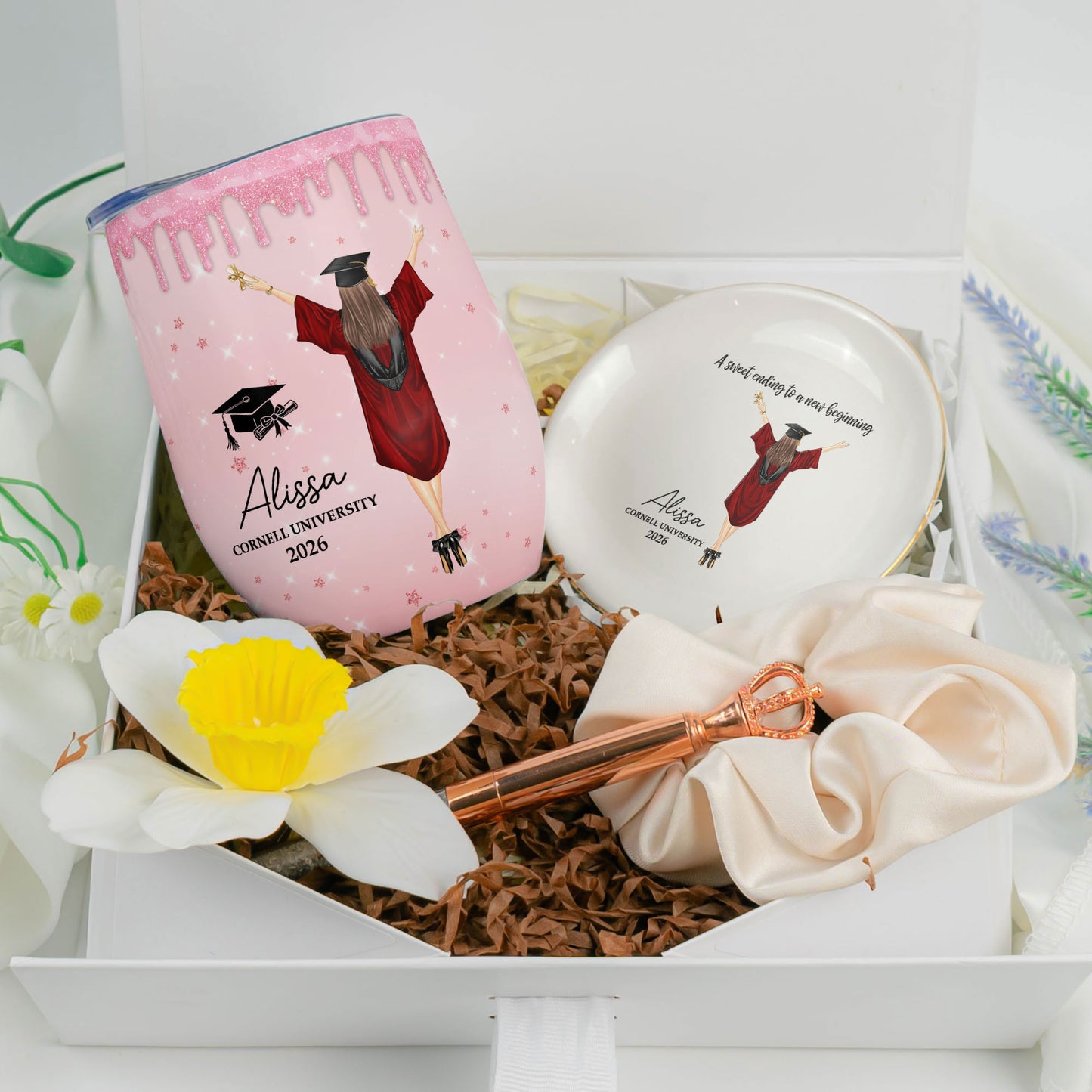 Graduation Gift Set A Sweet Ending To A New Beginning - Graduation Gift Box Set