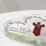 Graduation Gift She Believed She Could So She Did - Personalized Acrylic Plaque