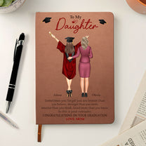 Graduation Gift Sometimes You Forget You Are Braver - Personalized Leather Journal