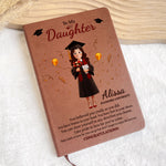 Graduation Gift Take Pride In How Far You've Come - Personalized Leather Journal