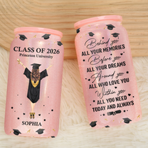 Graduation Gifts Before You All Your Dreams - Personalized Shimmer Glass Can