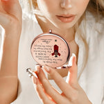 Graduation Gifts For Her Women Girls - Personalized Compact Mirror