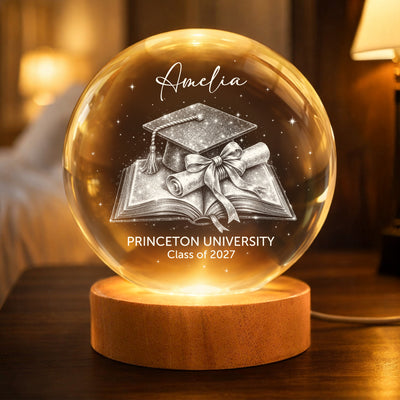 Graduation Keepsake - Personalized Night Light