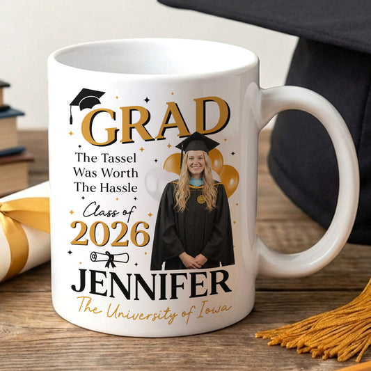 Graduation Magazine - Personalized Photo Mug