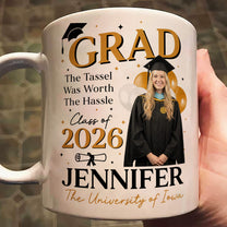 Graduation Magazine - Personalized Photo Mug