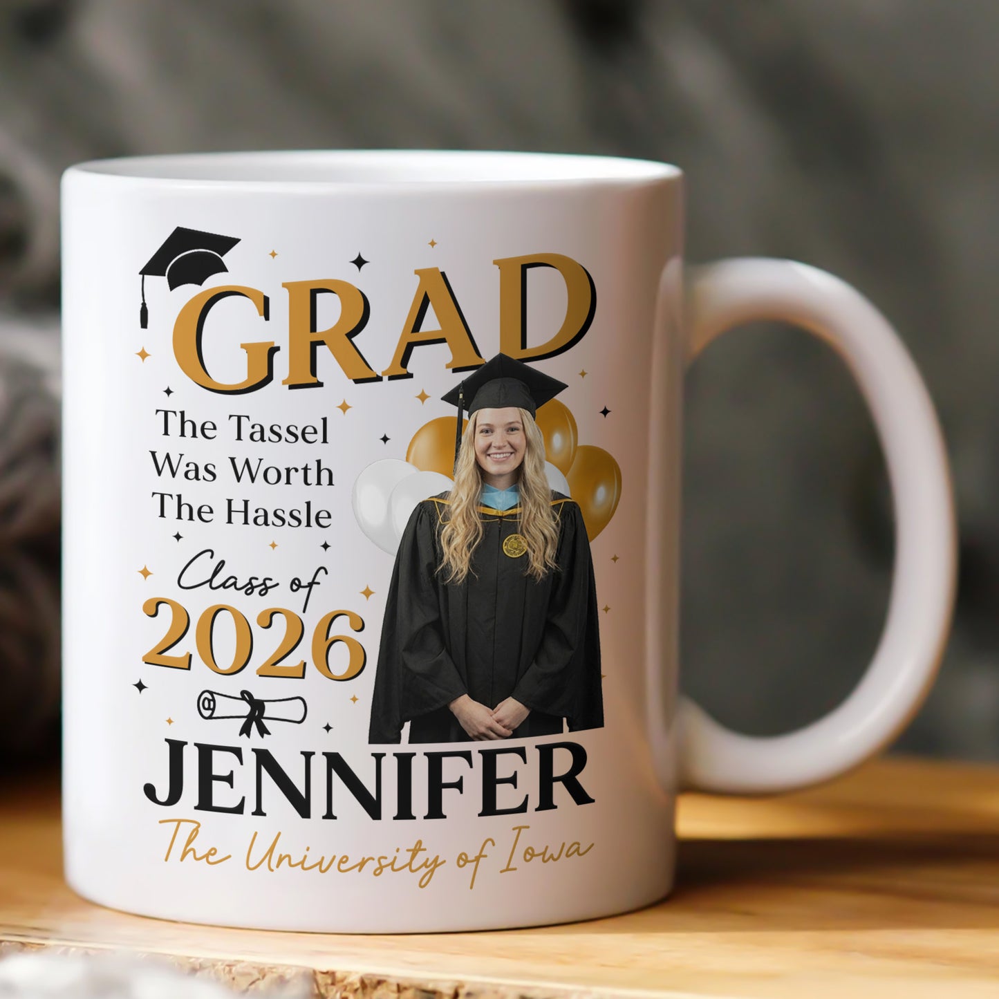 Graduation Magazine - Personalized Photo Mug