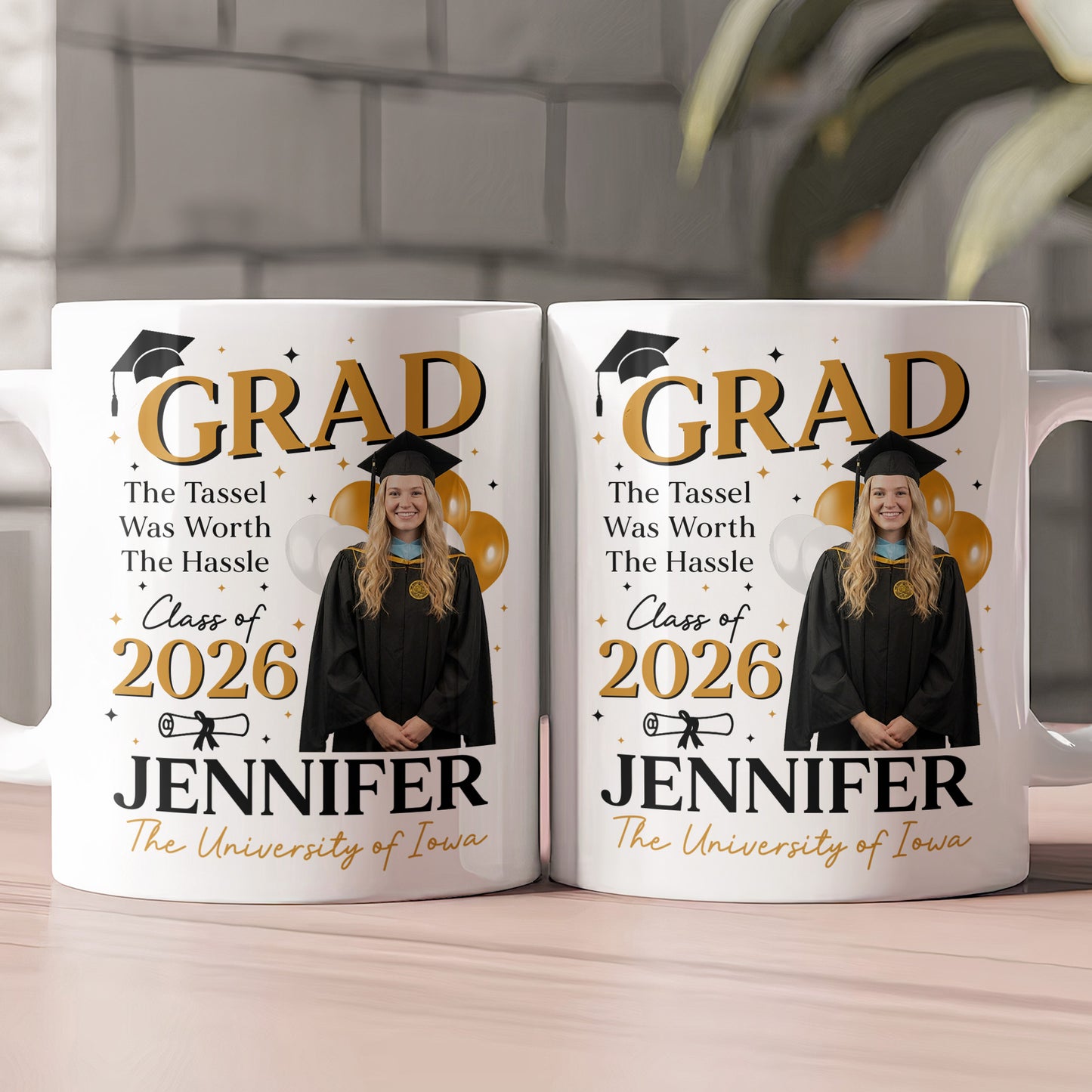 Graduation Magazine - Personalized Photo Mug