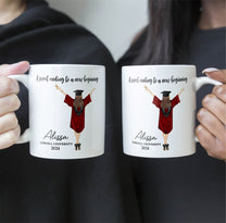 Graduation Mug A Sweet Ending To A New Beginning - Personalized Mug