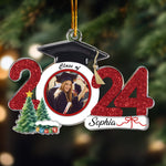Graduation Ornament Class Of 2026 - Personalized Acrylic Photo Ornament