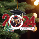 Graduation Ornament Class Of 2026 - Personalized Acrylic Photo Ornament