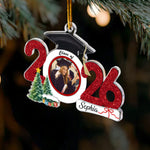 Graduation Ornament Class Of 2026 - Personalized Acrylic Photo Ornament