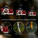 Graduation Ornament Class Of 2026 - Personalized Acrylic Photo Ornament