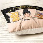 Graduation Pillow Can I Go Back To Bed Now - Personalized Pillow (Insert Included)