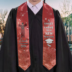 Graduation Stole A Sweet Ending To A New Beginning - Personalized Graduation Stole