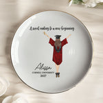 A Sweet Ending To A New Beginning - Personalized Jewelry Dish