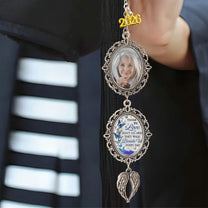 Graduation They Walk Beside Us Every Day - Custom Graduation Tassel Photo Charm