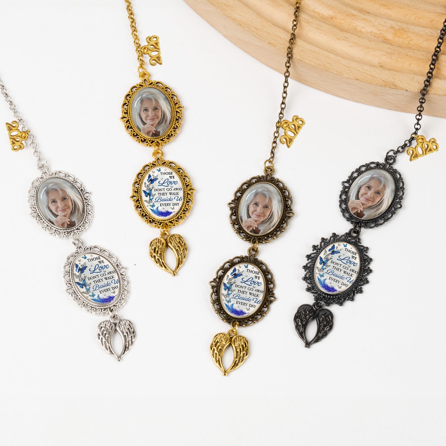 Graduation They Walk Beside Us Every Day - Custom Graduation Tassel Photo Charm