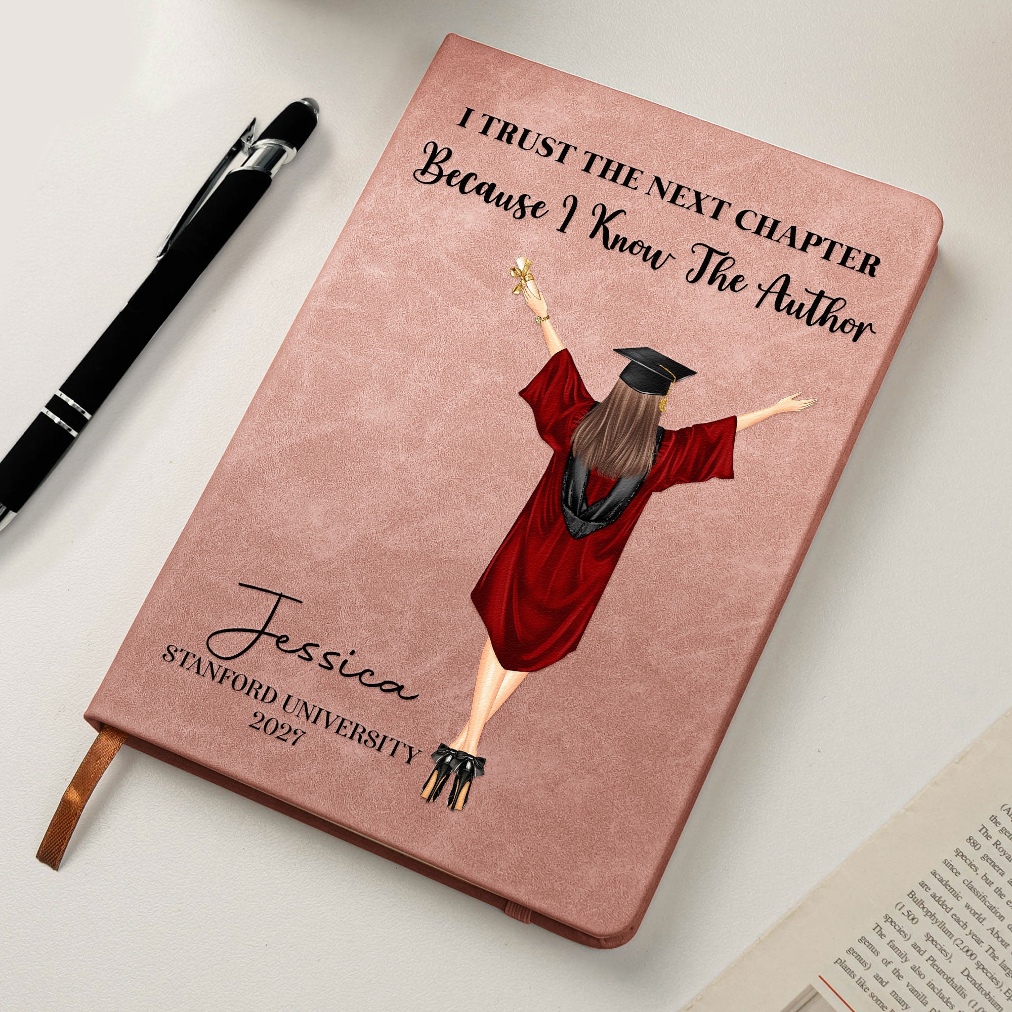 Graduation Trust The Next Chapter - Personalized Journal