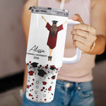 Graduation You Believed You Could So You Did - Personalized 40oz Tumbler With Straw