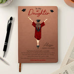Graduation You Believed You Could So You Did - Personalized Leather Journal