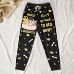Graduation Gift I Graduated Can I Go Back To Bed - Personalized Sweatpants, Lounge Pants With Pockets