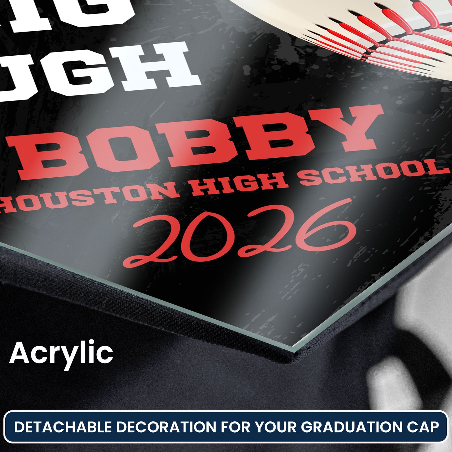 Graduation Gift If Your Dreams Don't Scare You - Personalized Graduation Cap Topper