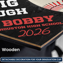 Graduation Gift If Your Dreams Don't Scare You - Personalized Graduation Cap Topper