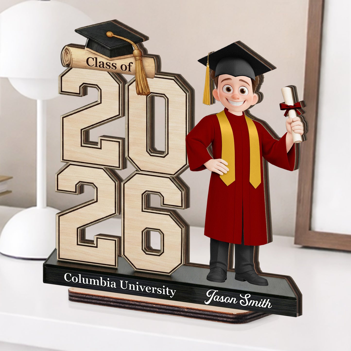 Graduation-Cute-Cartoon-Personalized-Wooden-Plaque-2