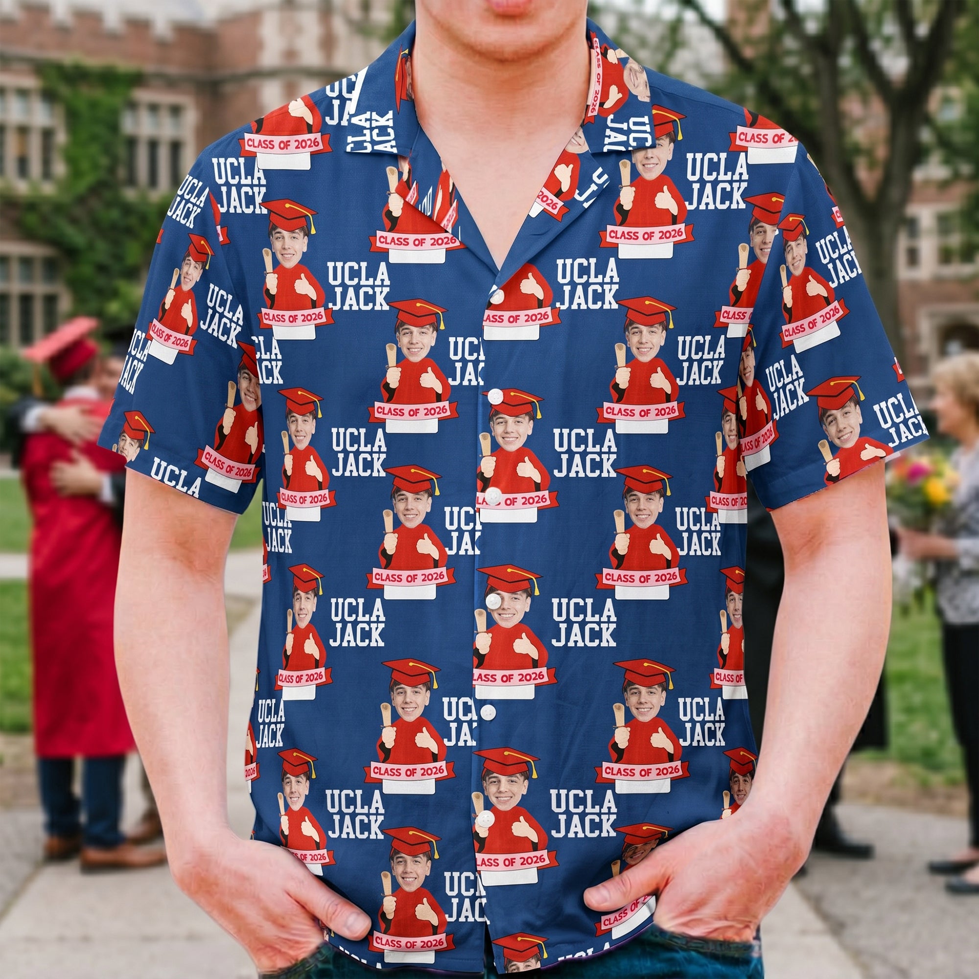 Graduation-Funny-Custom-Photo-Personalized-Hawaiian-Shirt-1