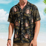 Graduation-Matching-Shirt-With-Childhood-Photo-Vintage-Childhood-Themed-Personalized-Hawaiian-Shirt-3