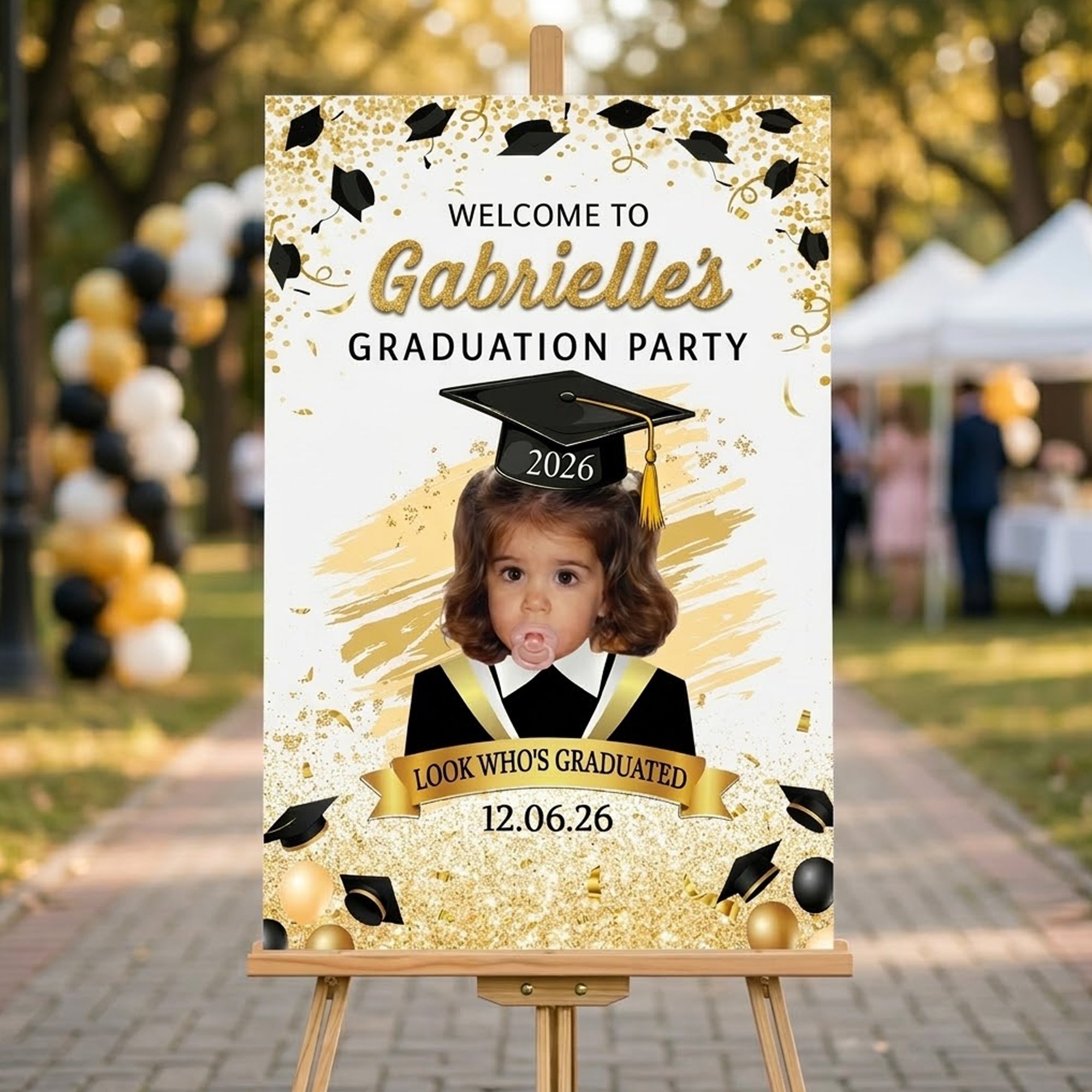 Graduation-Party-Sign-With-Childhood-Photo-Vintage-Childhood-Decor-Themed-Personalized-Poster-2