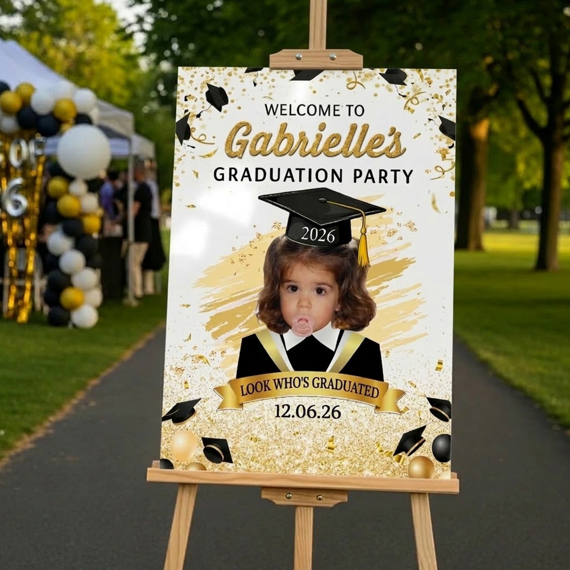 Graduation-Party-Sign-With-Childhood-Photo-Vintage-Childhood-Decor-Themed-Personalized-Poster-3