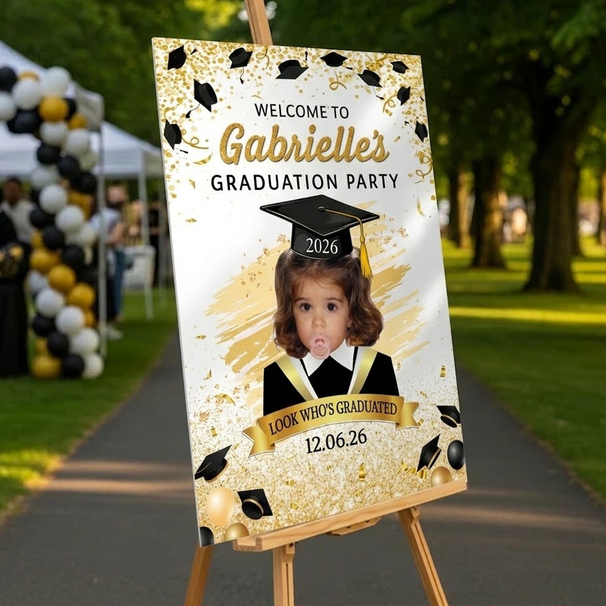 Graduation-Party-Sign-With-Childhood-Photo-Vintage-Childhood-Decor-Themed-Personalized-Poster-4