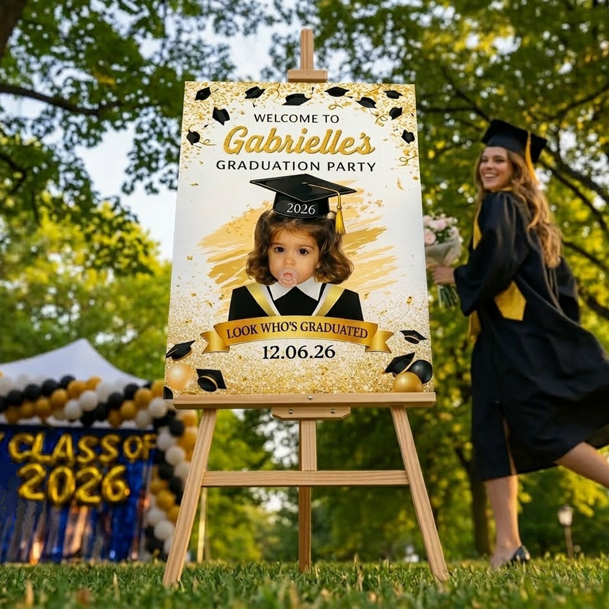 Graduation-Party-Sign-With-Childhood-Photo-Vintage-Childhood-Decor-Themed-Personalized-Poster-5