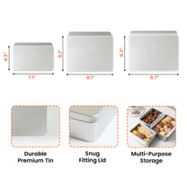 Grandma's Cookie Tin Custom Grandkids' Names - Personalized Cookie Tin Box