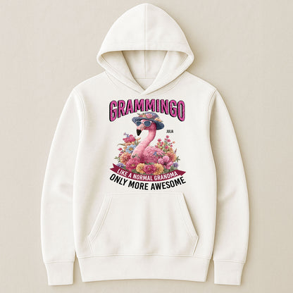 Grammingo Like A Normal Grandma, Only More Awesome - Personalized Shirt