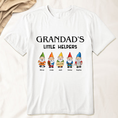 Grandad's Little Helpers - Personalized Shirt