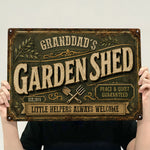 Granddad'S-Garden-Shed-Vintage-Retro-Style-Personalized-Metal-Sign-3