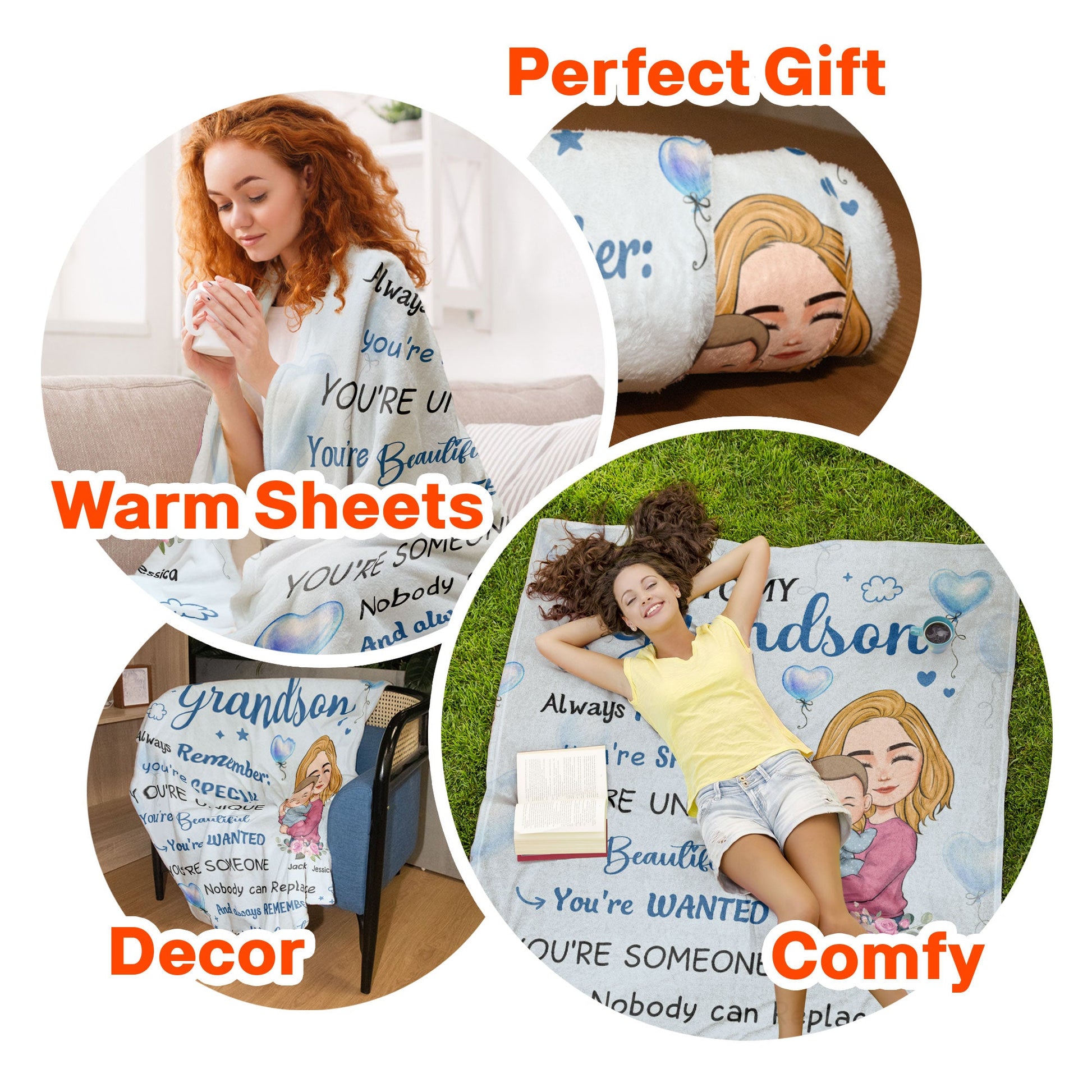 Grandkid, You'Re Special - Personalized Blanket