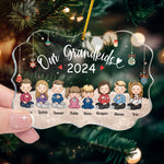 Grandkids 2026 - Personalized Grandkid Ornament