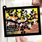 Grandkids Love Grows Here Personalized Window Hanging Suncatcher Ornament