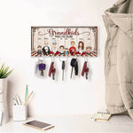 Grandkids Make Life Grand - Personalized Key Hanger