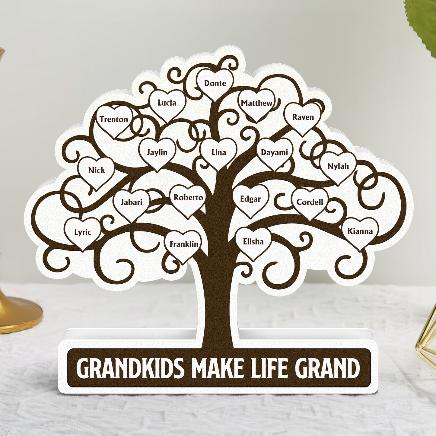 Grandkids Make Life Grand - Personalized Light Box