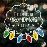 Grandkids Make The Season Bright - Personalized Acrylic Ornament